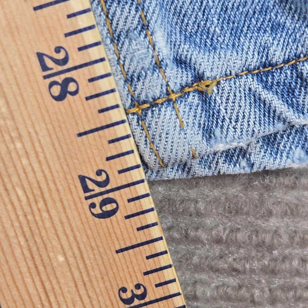 Polo Jeans Ralph Lauren Mens 32x30 Light Wash Loose Fit Denim Jeans 7206YA12848 - Picture 4 of 9
